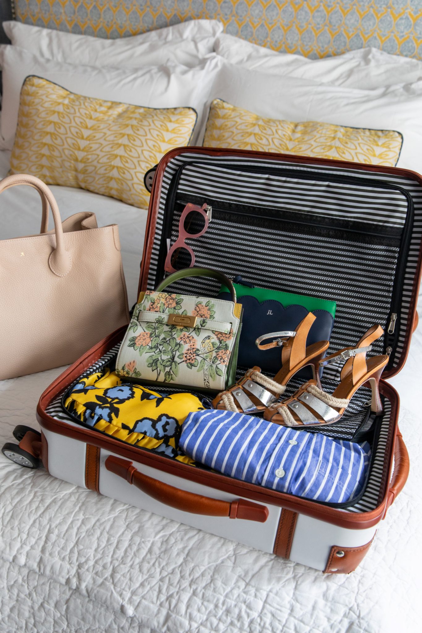 Complete Guide Mark & Graham Luggage Review Style Charade