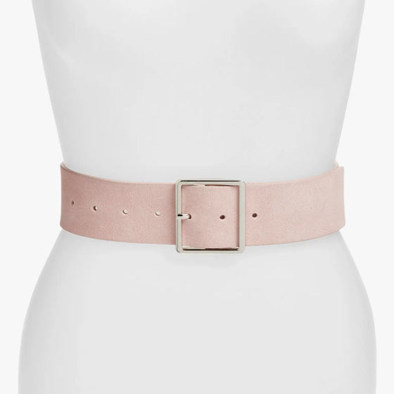 Wide Waist Belt - Pink - Ladies