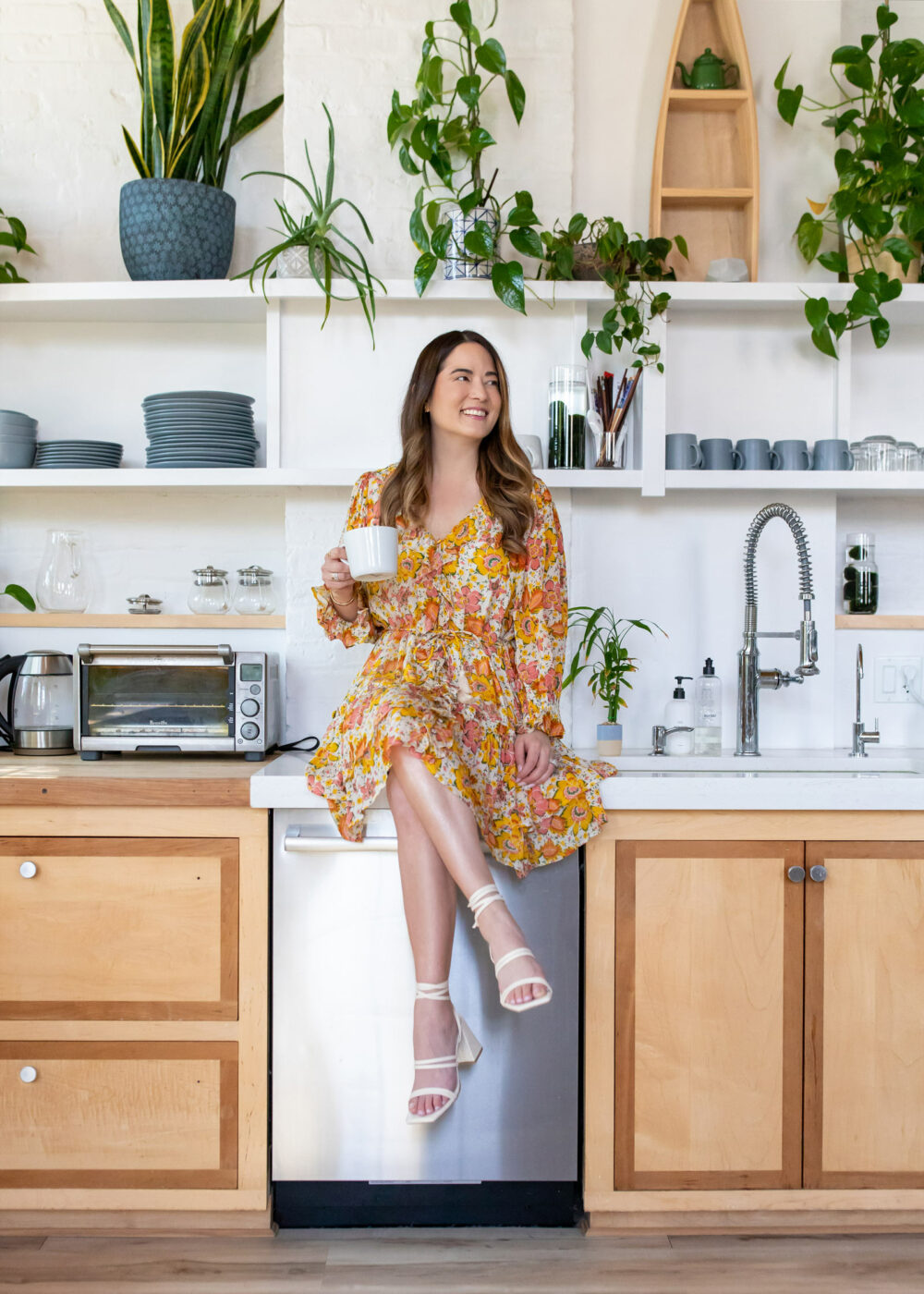 Jennifer Lake Floral Dress