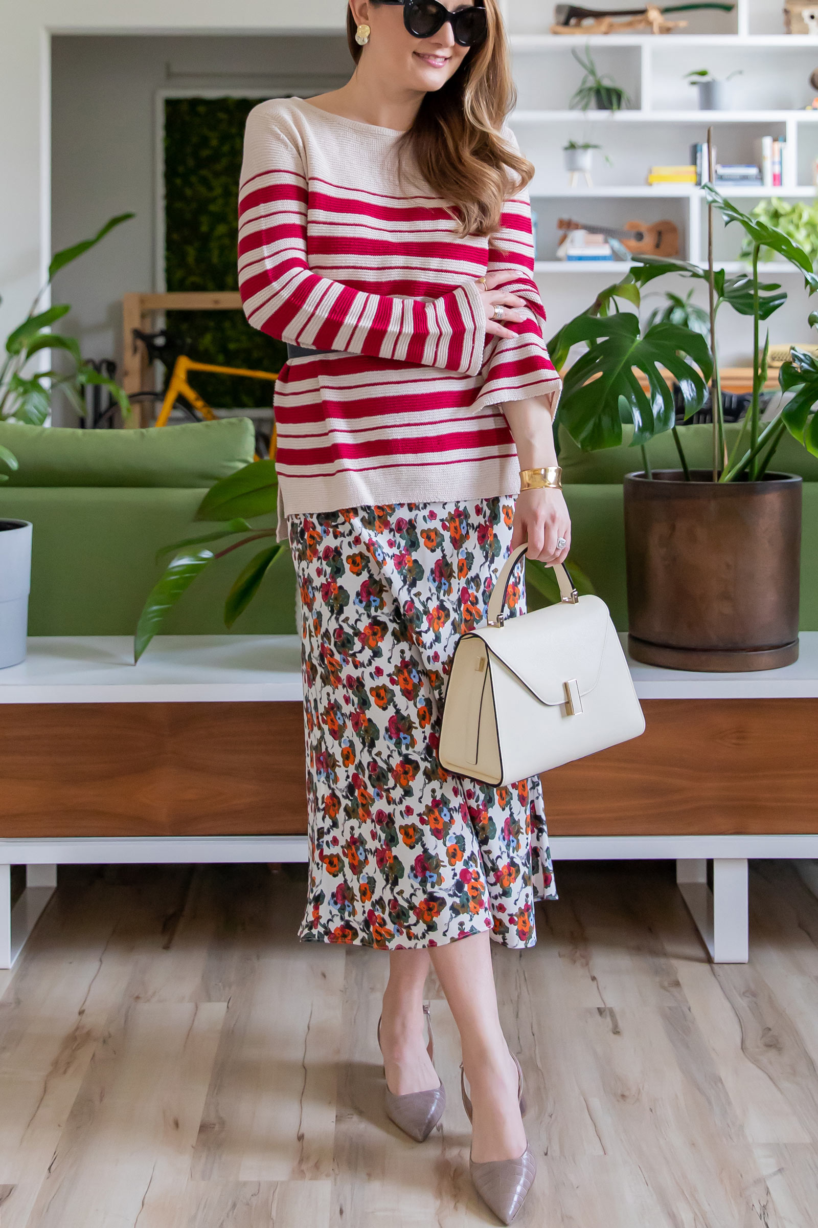 M.M.LaFleur Floral Skirt Summer Capsule Collection