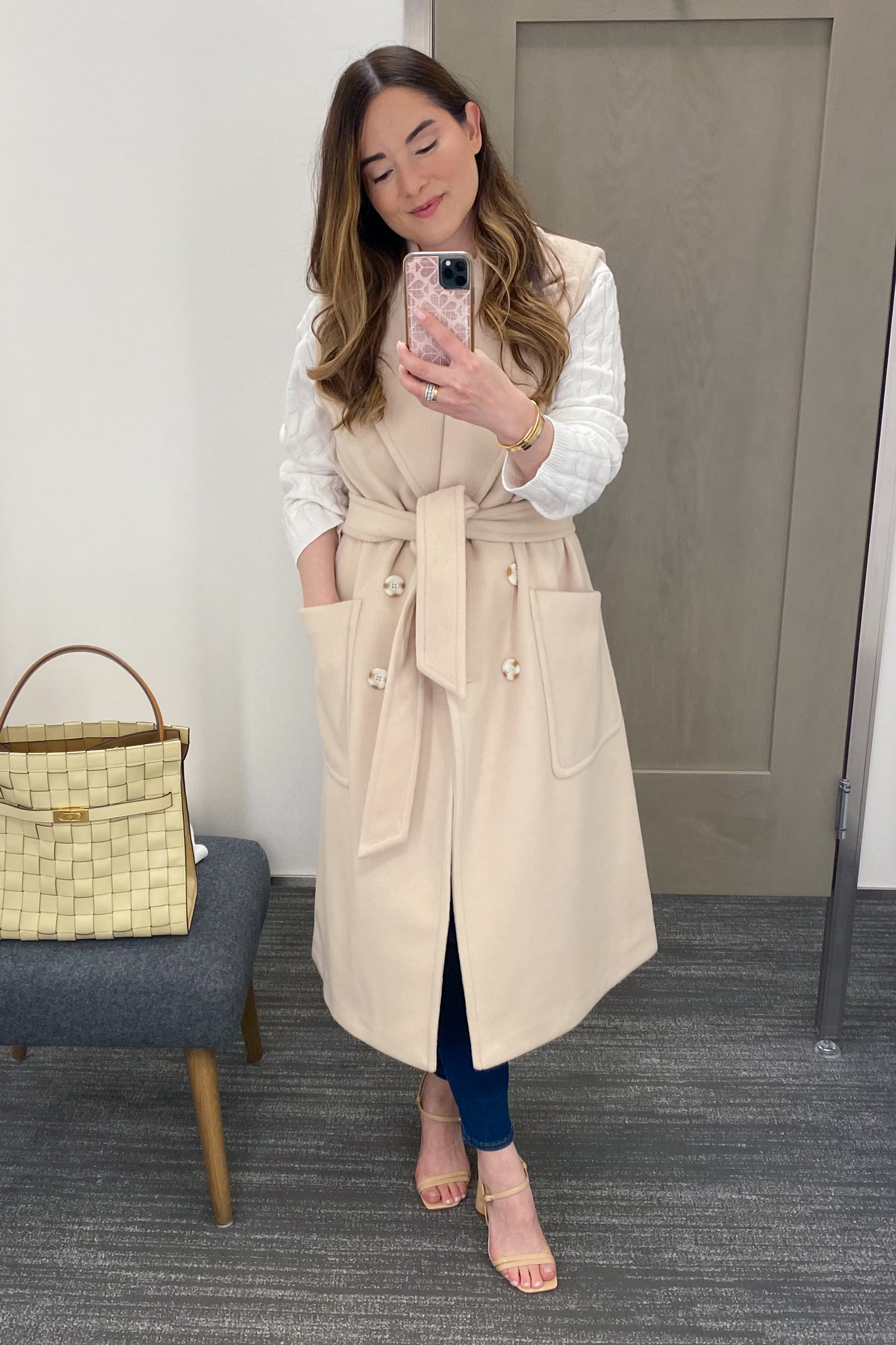 Nordstrom Sleeveless Coat