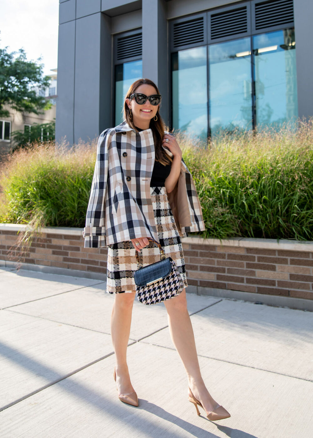 Ann Taylor Plaid | Fall Workwear Looks