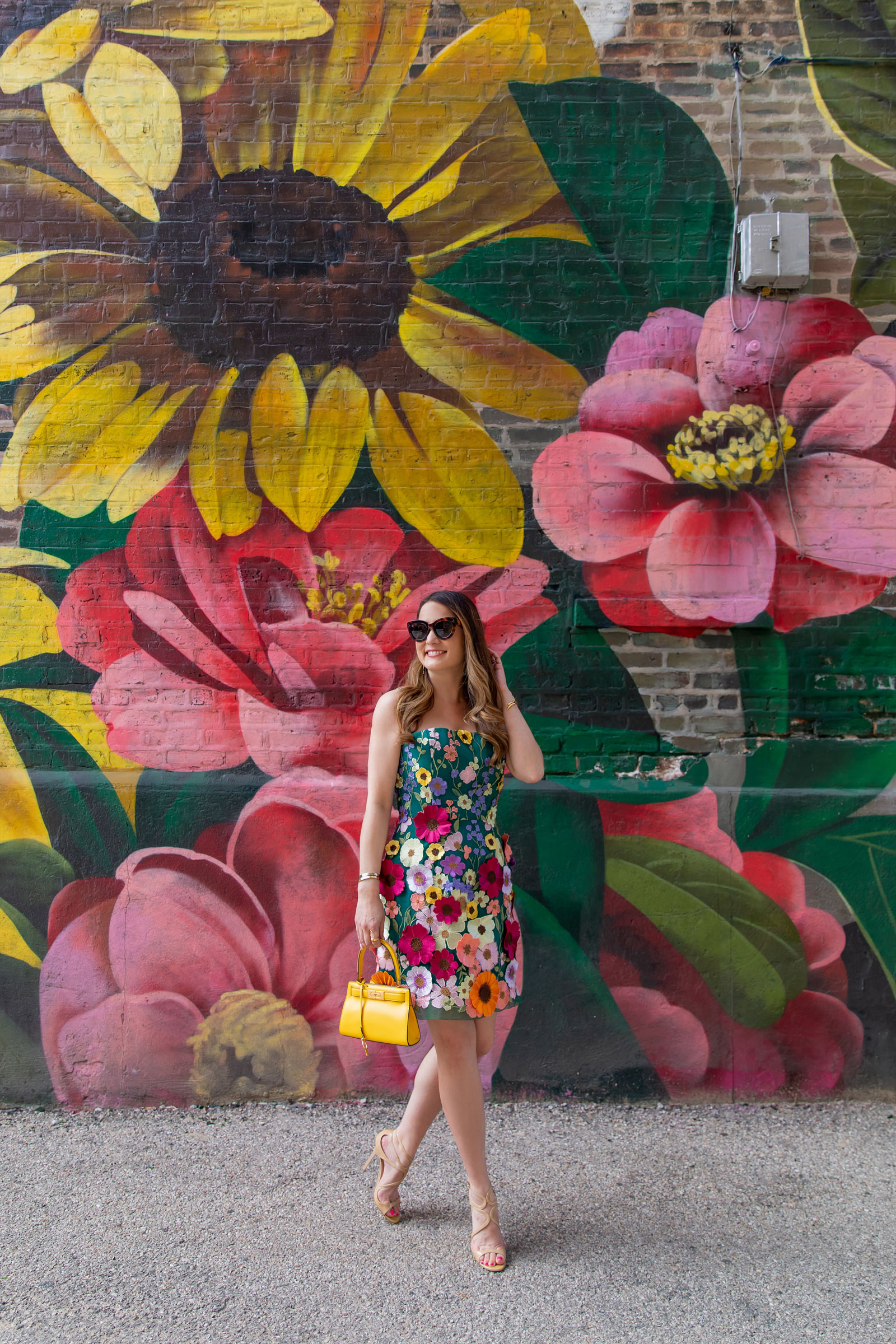 Chicago Floral Mural