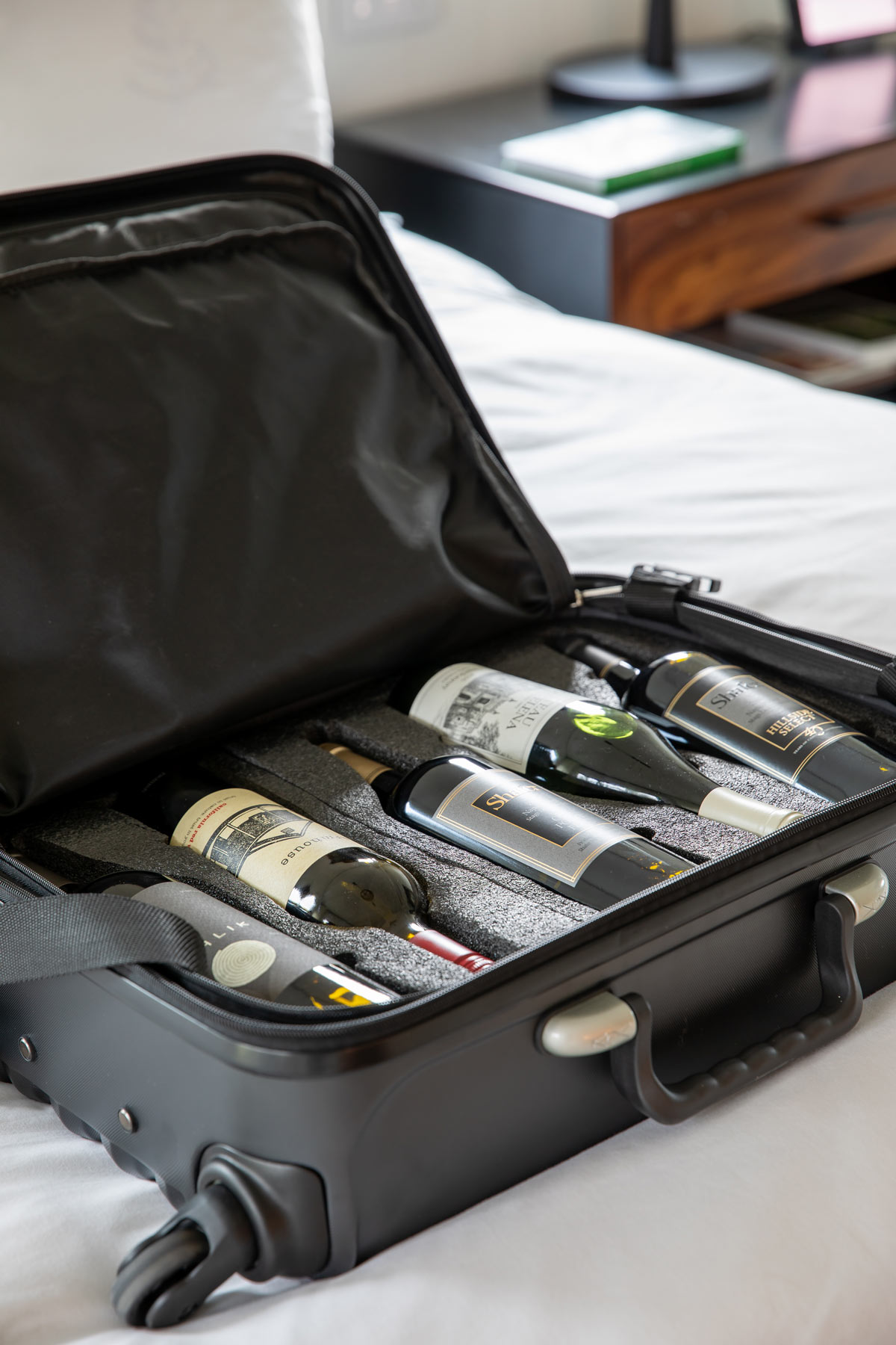 Mark and Graham Wine Luggage | Napa Valley Packing List