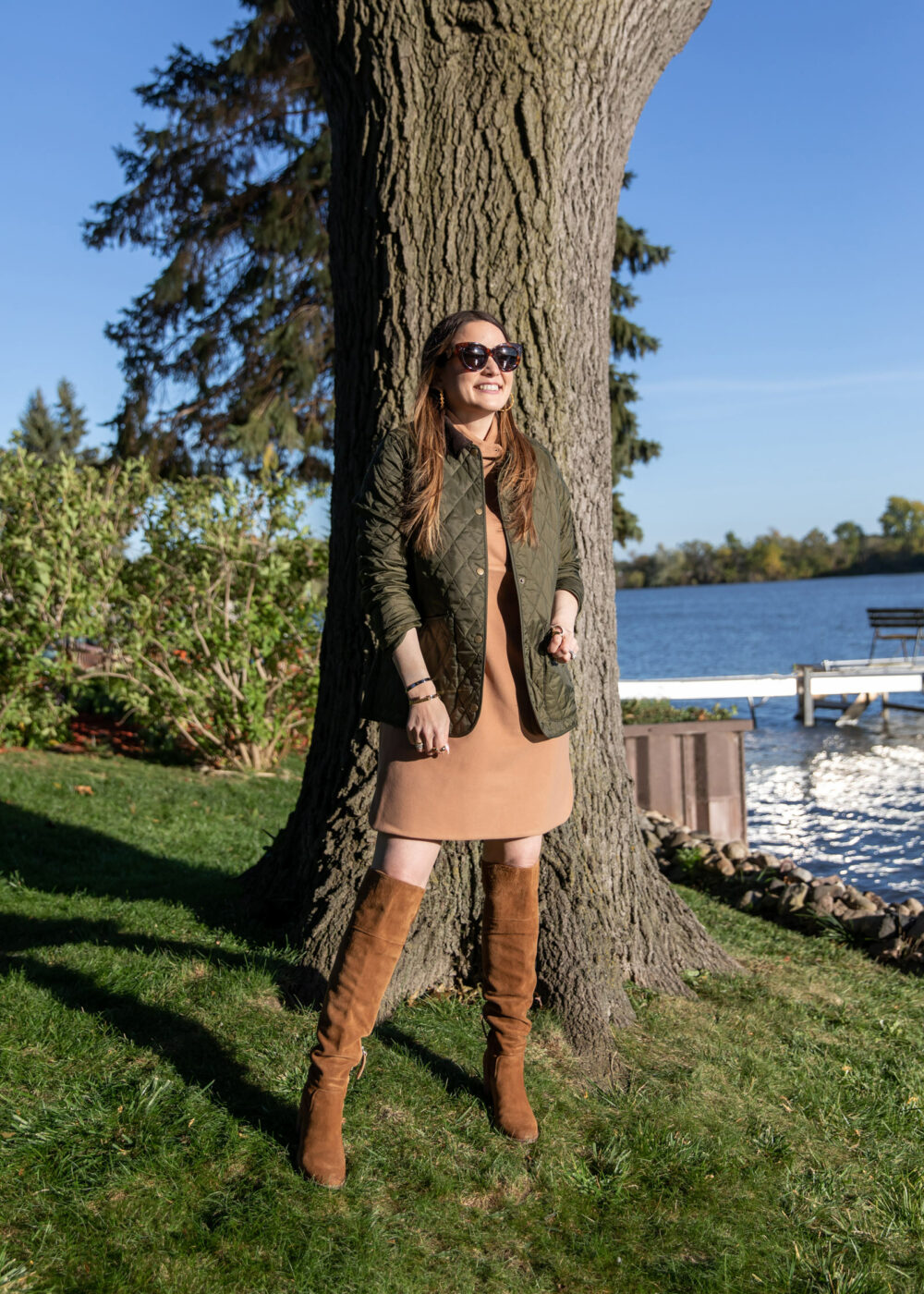 Jennifer Lake Tuckernuck Camel Dress