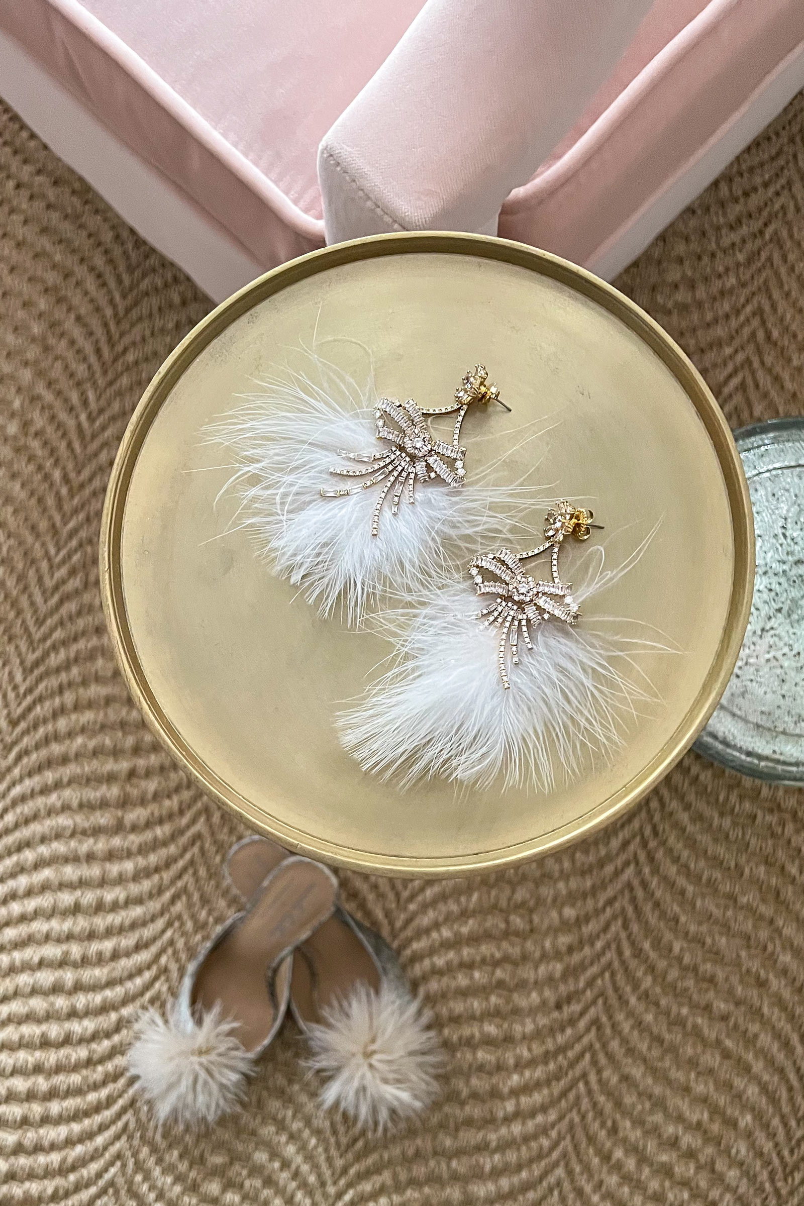 Nicola Bathie Feather Earrings