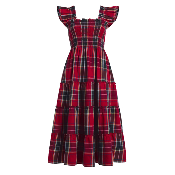 Plaid Nap Dress for Fall