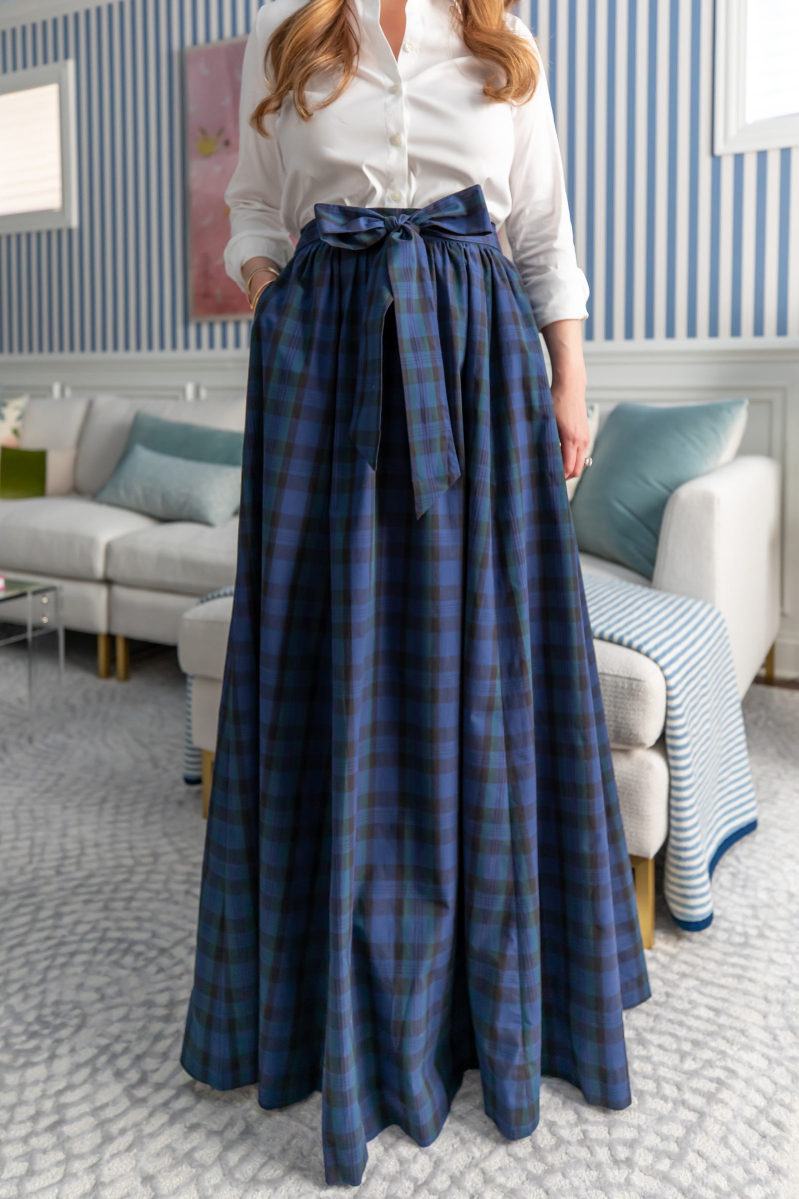 Tartan Plaid Ball Skirt | Sail to Sable x Style Charade Holiday 2022