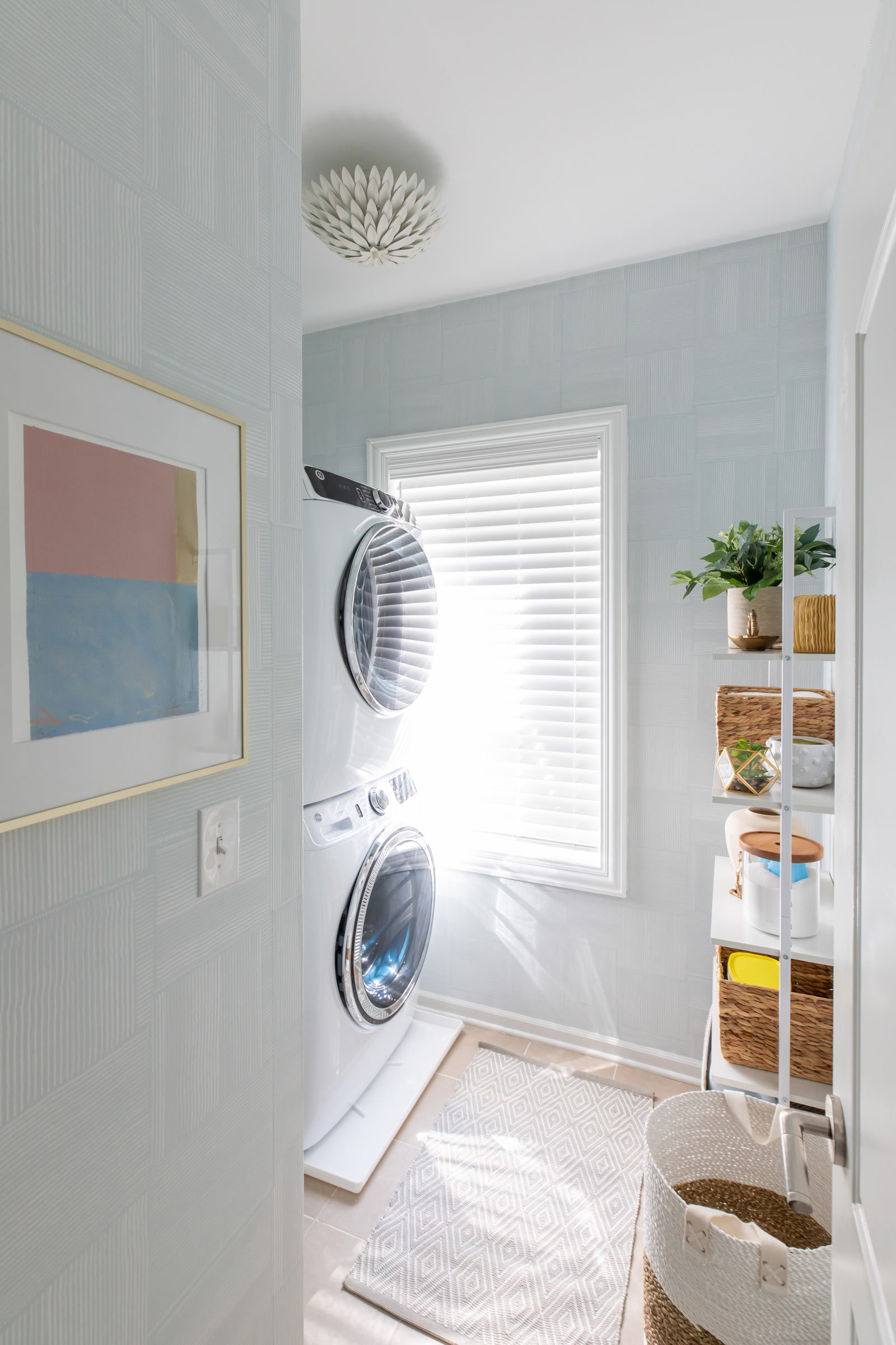 Small Laundry Room Wallpaper Ideas  Design Morsels