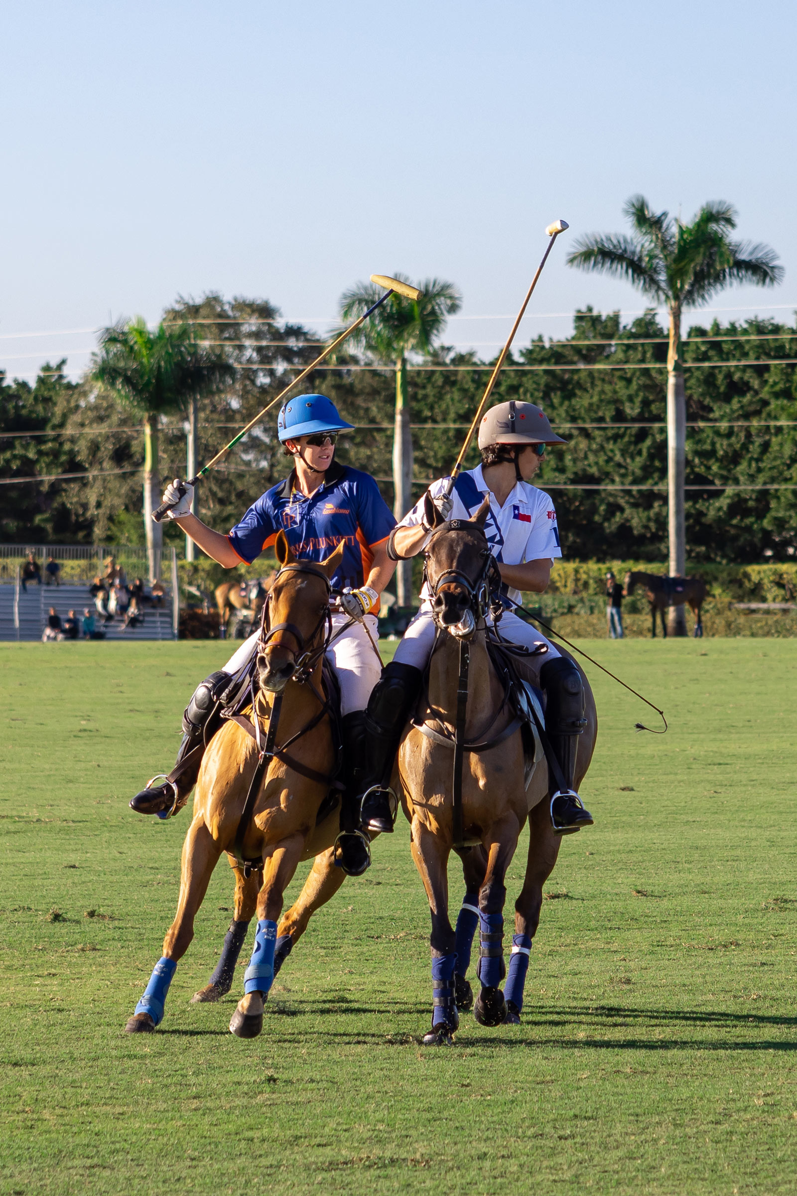 Louis Vuitton coffee table on display at the Palm Beach Polo Golf