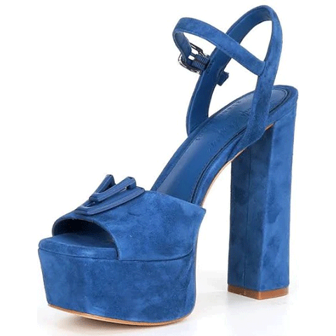 Venita Aspen Sienna Suede Platform Dress Sandals