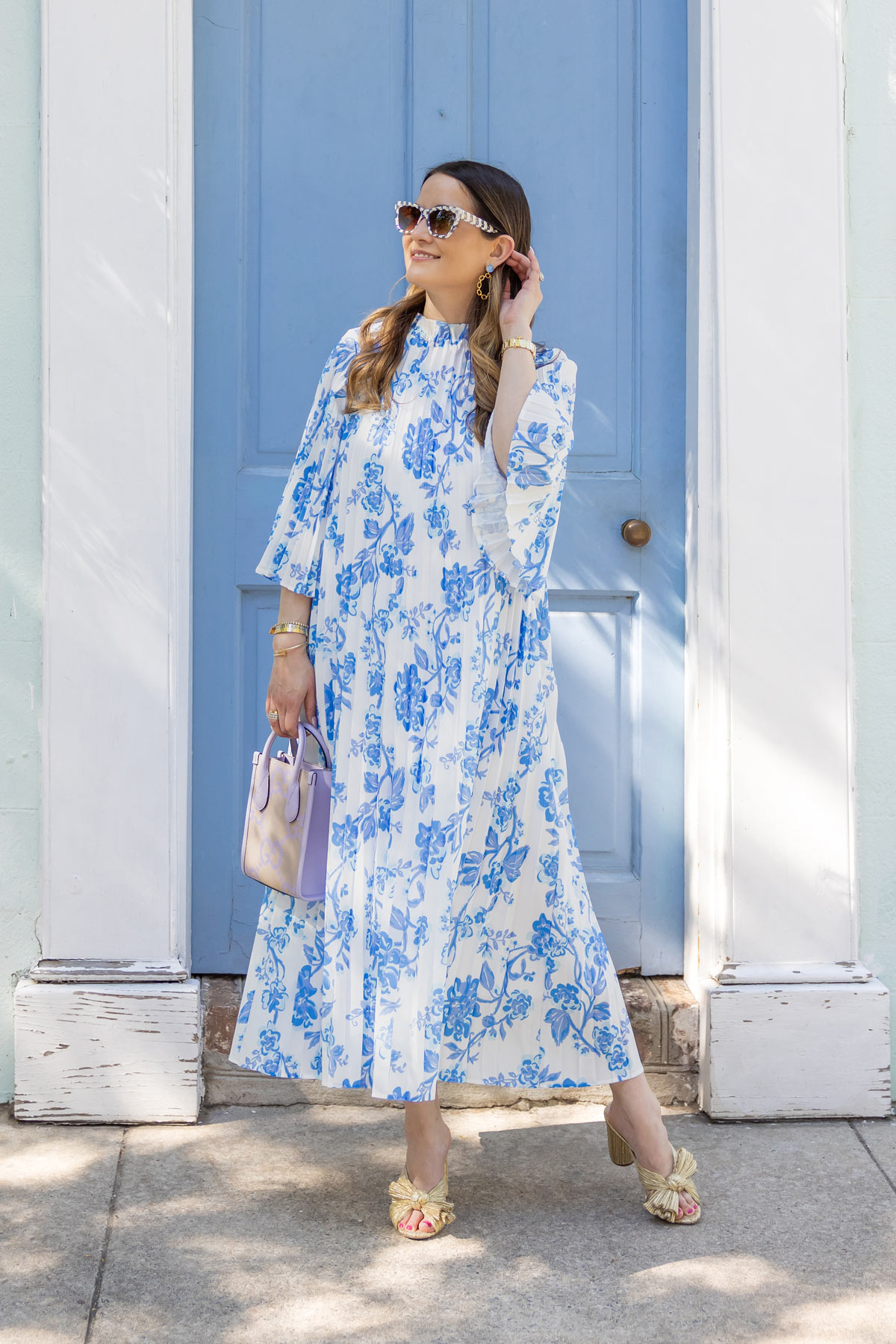 Monica Pleated Caftan | Sail to Sable x Style Charade Spring 2023