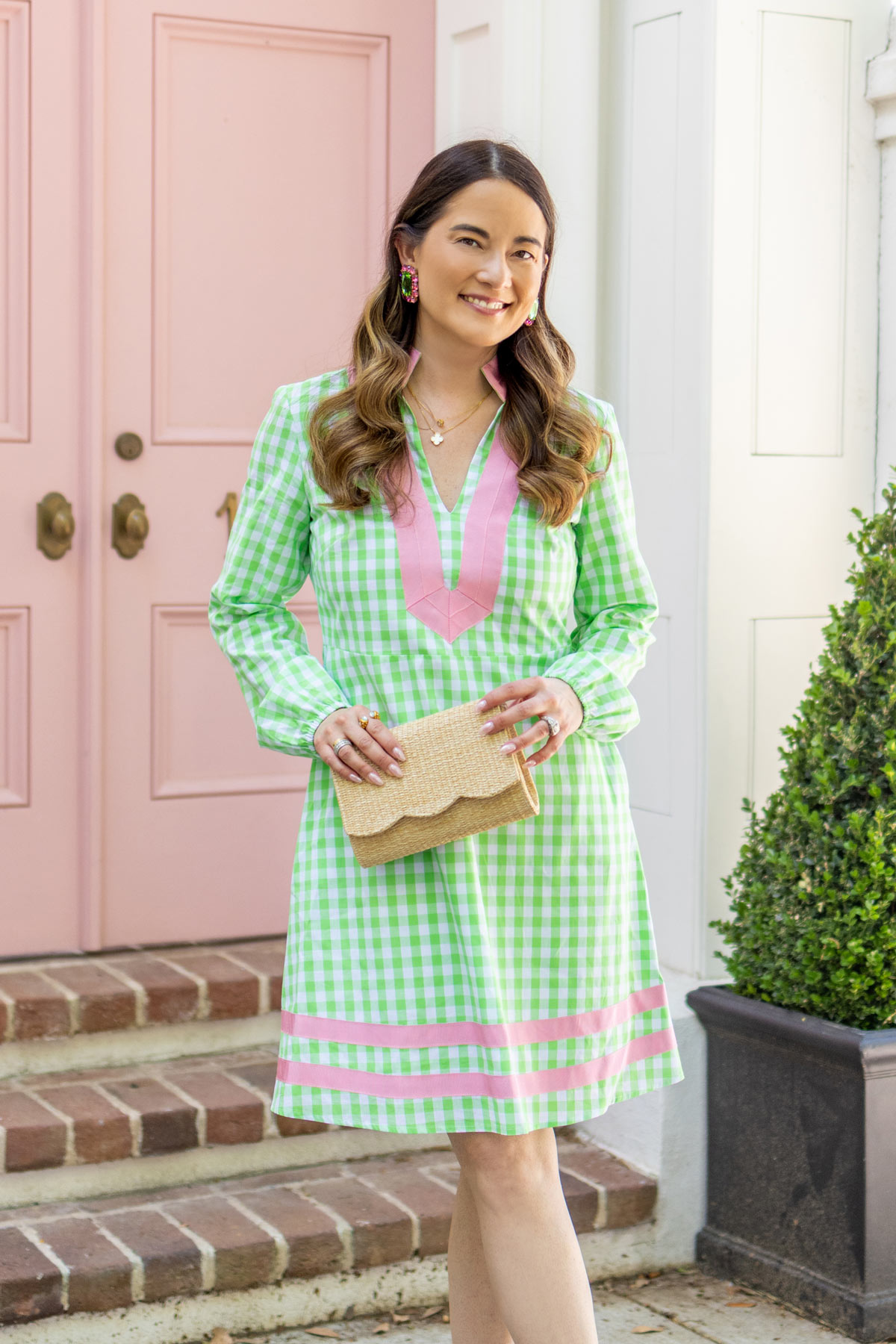 Taylor Gingham Tunic