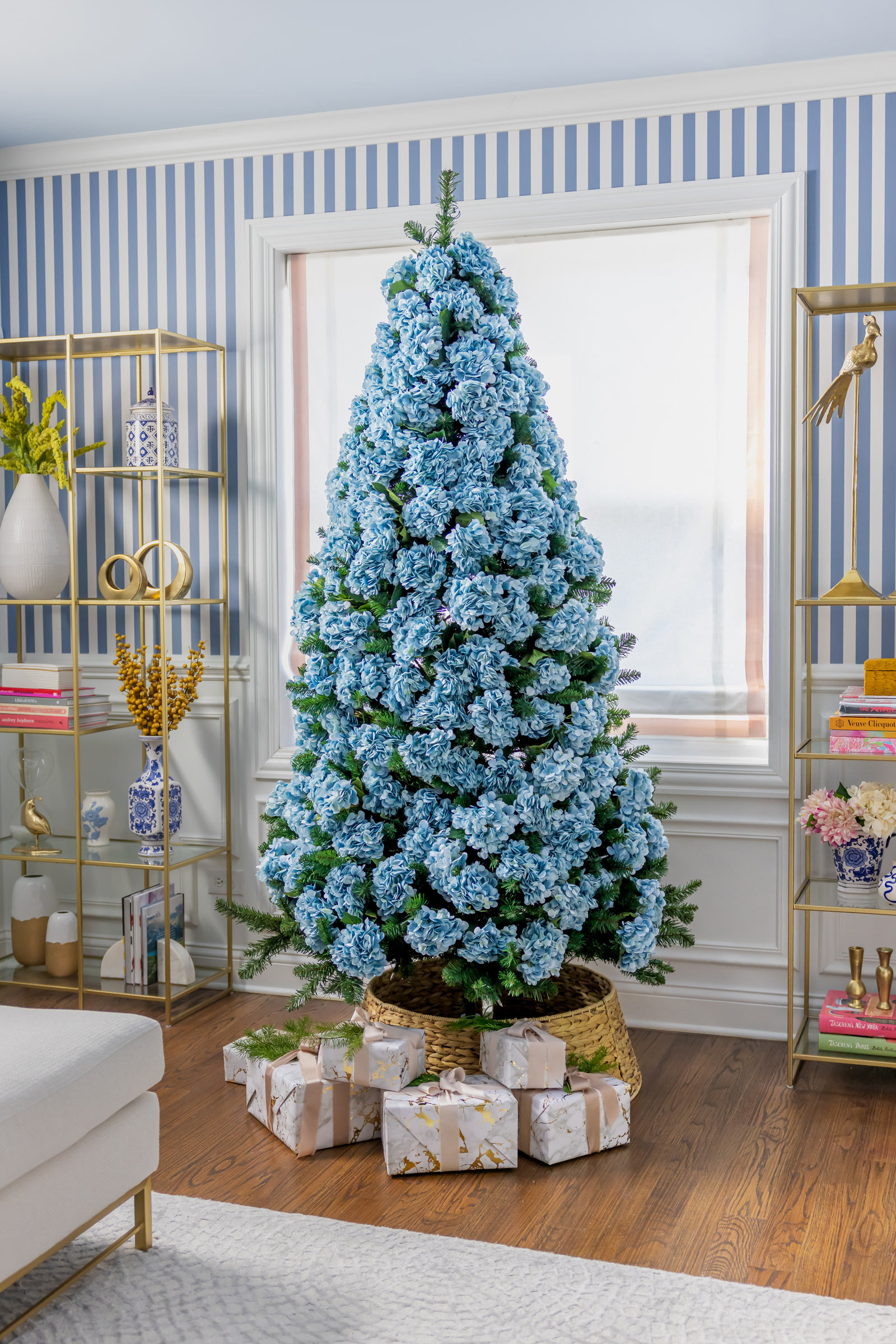 DIY Hydrangea Tree