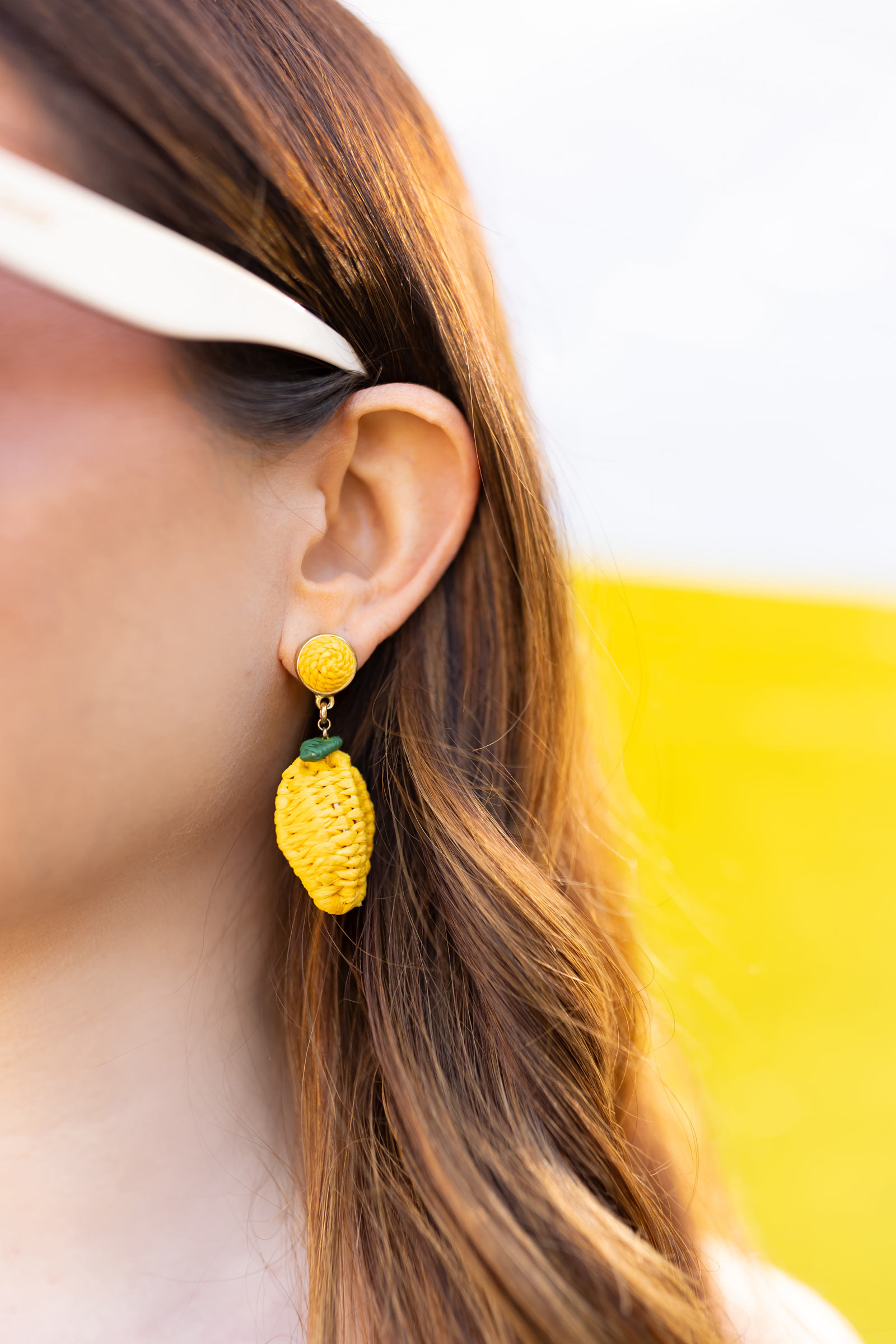Ann Taylor Lemon Earrings