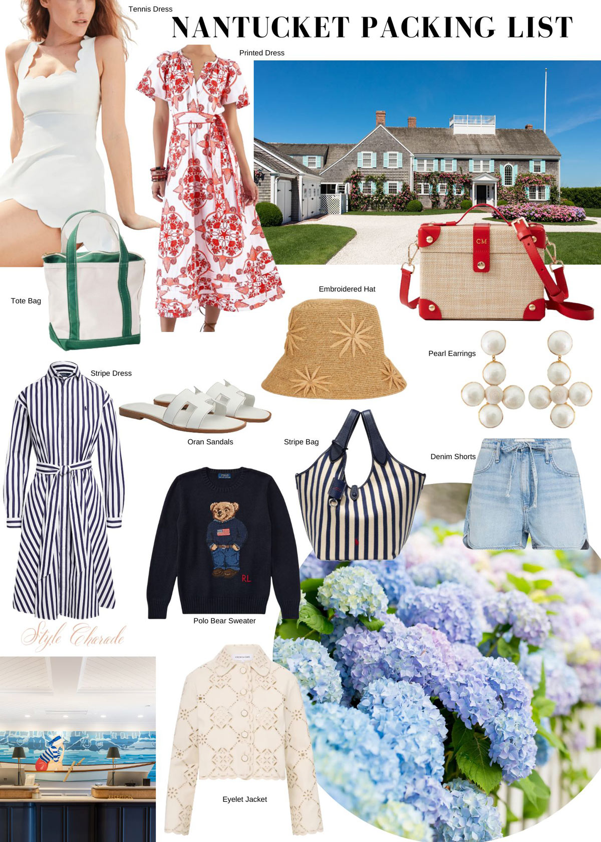 Nantucket Packing List