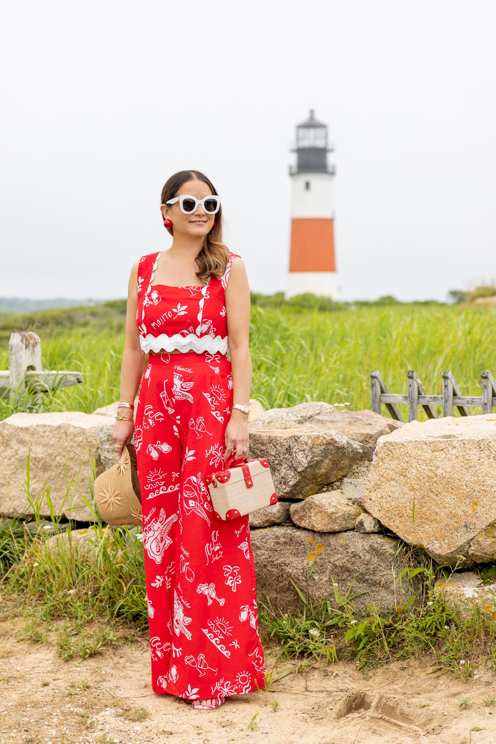 Prosperina Red Mojito Pants