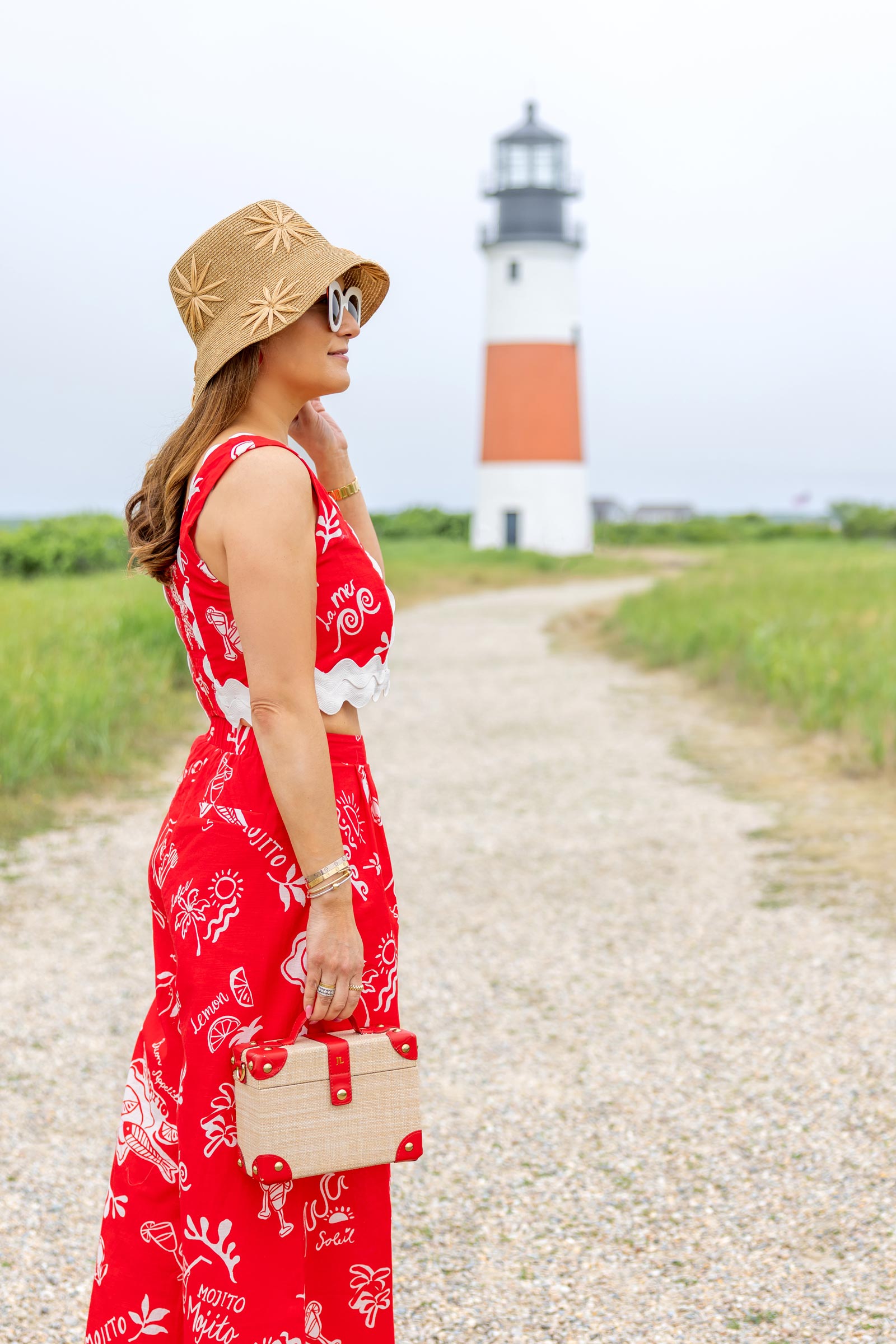 Talbots Embroidered Bucket Hat