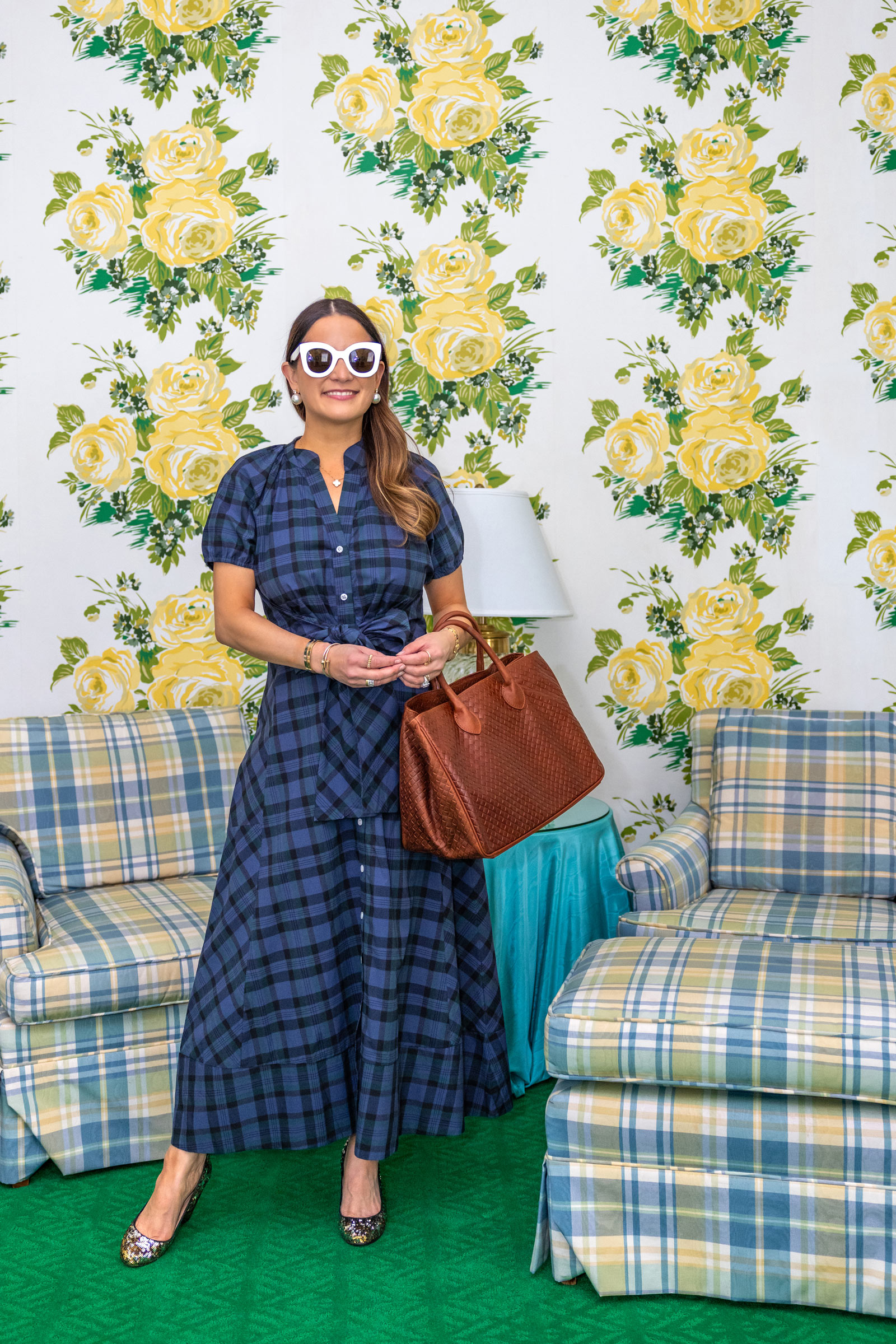 Jennifer Lake Blackwatch Shirtdress