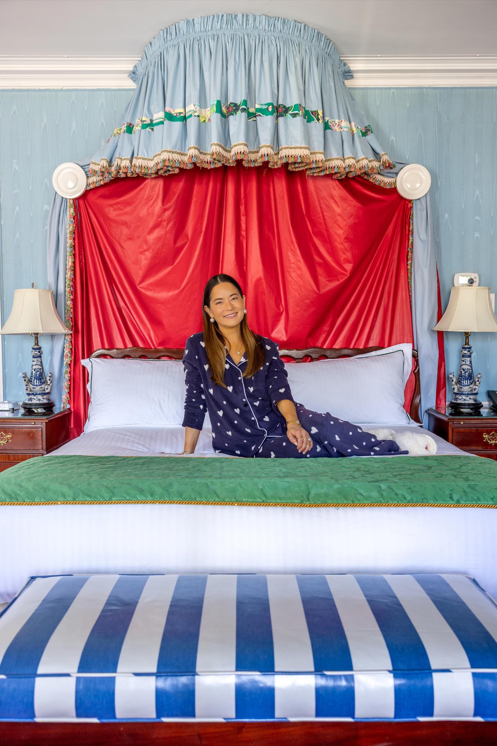 Jennifer Lake Cuddl Duds Hearts Pajamas