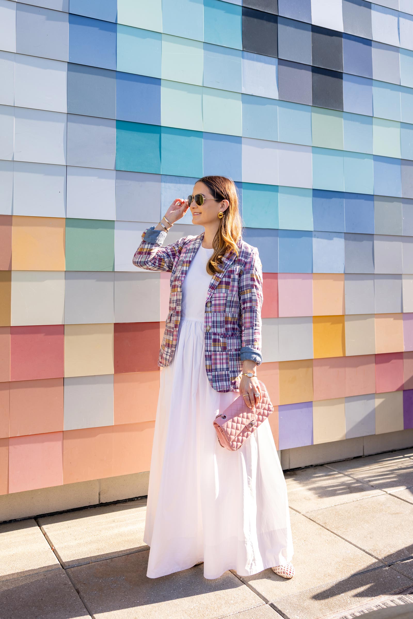 Jennifer Lake Tuckernuck Madras Blazer