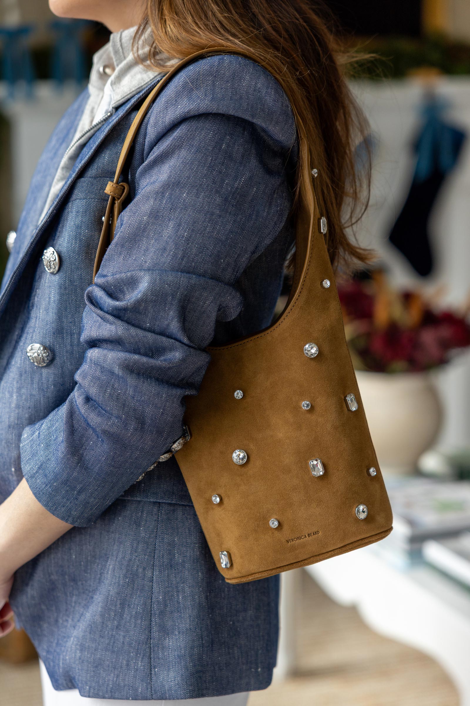 Embellished Loop Bag