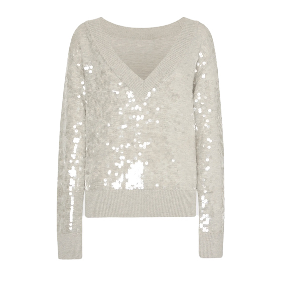 Womens Sequin Sweater